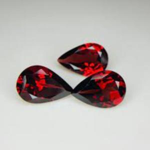 1.20 Ct Pear Cut Red Garnet