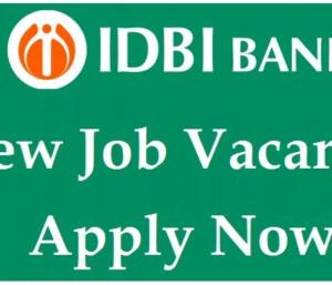 IDBI Executive Recruitment 2024 : ಐಡಿಬಿಐ ಬ್ಯಾಂಕ್‌’ನಲ್ಲಿ 1000 ಹುದ್ದೆ...